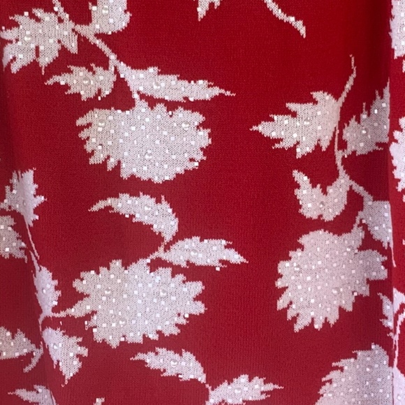 ST. JOHN SEPARATES EMBELLISHED KNIT SKIRT - Picture 3 of 6